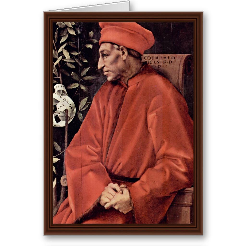 Foto Retrato de Cosimo IL Vecchio De Medici, por Ponto Tarjeta foto 825756