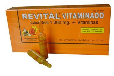 Foto Revital Jalea Real Vitaminado 20 Ampollas