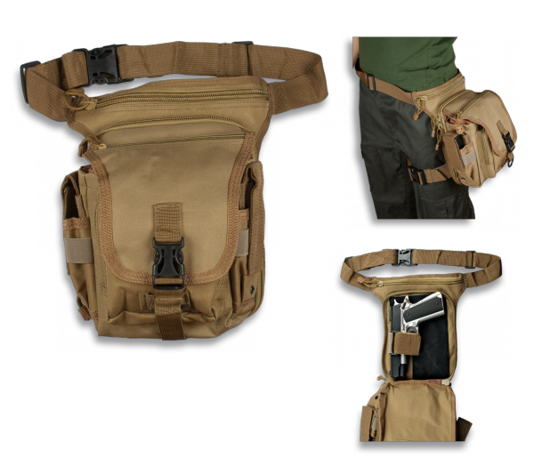 Foto Riñonera Barbaric Force Multifunción de Nylon 20x13x27 cm color Coyote 34473 foto 481246