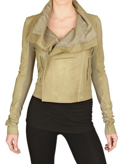 Foto rick owens biker velo leather jacket