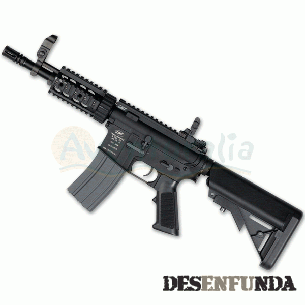 Foto Rifle ASG eléctrico airsoft LMT modelo Defender Compact CQB Metal A16684 foto 344024