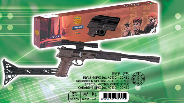 Foto Rifle special action 8 tiros
