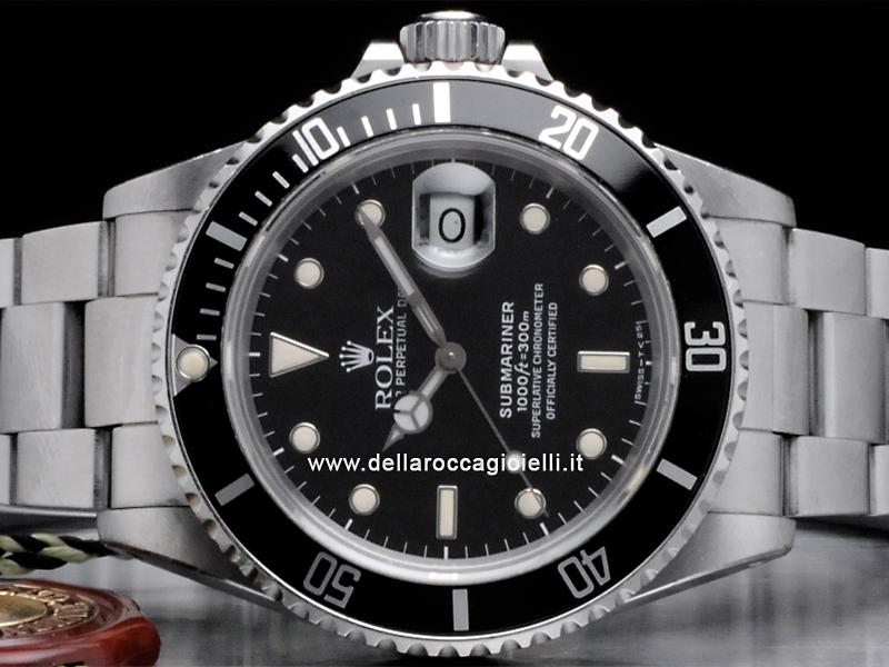 Foto Rolex Submariner Date Transitional 16800 acero precio