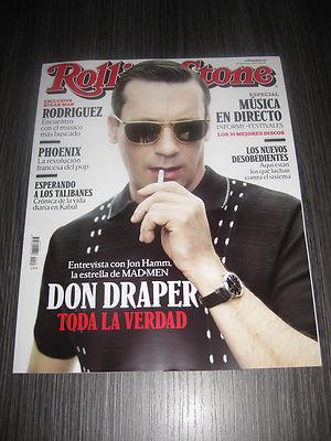 Foto Rolling Stone Revista  163  Mayo 2013  Don Draper Jon Hamm Mad Men Rodriguez foto 969908