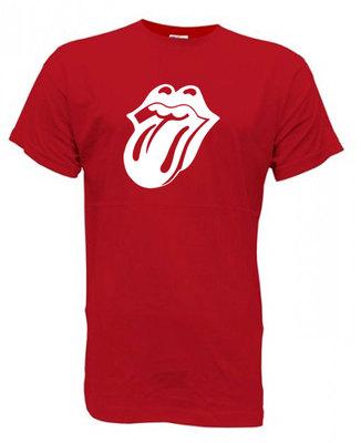 Foto Rolling Stones Camiseta Roja Hombre Talla S - 2xl T Shirt Red Rock Brit Musica foto 796520