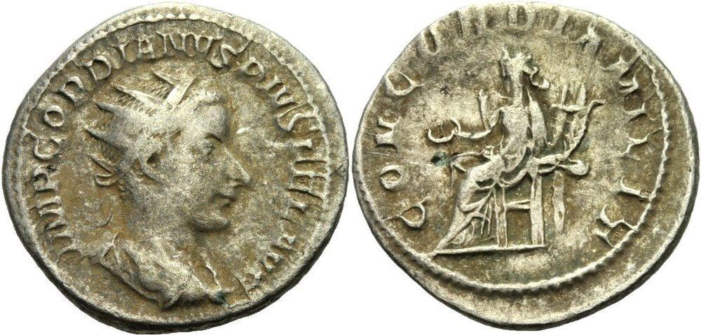Foto Rom Römisches Kaiserreich Antoninian März-Mai 240 foto 168743