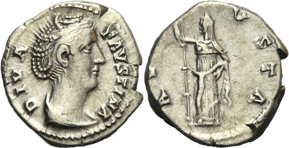 Foto Rom Römisches Kaiserreich Denar nach 145