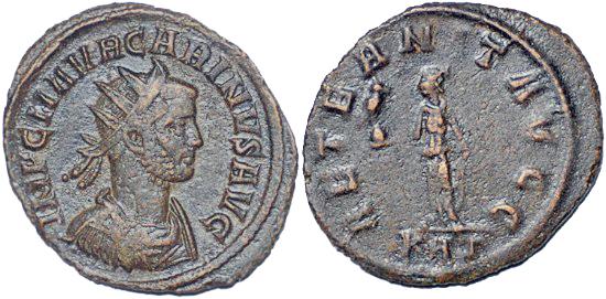 Foto Roman antoninianus 283-285Ad