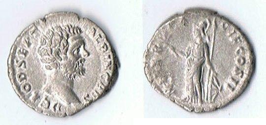 Foto Roman Coins 194-197 Ad