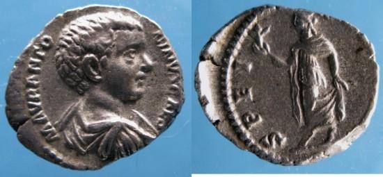 Foto Rome Ar denarius 196Ad foto 604602