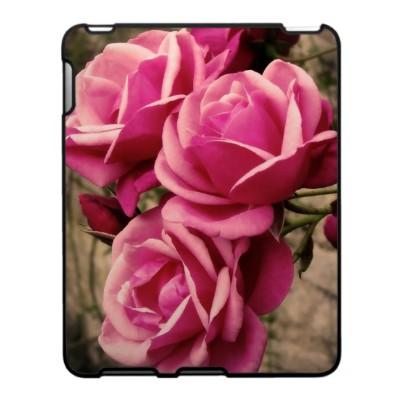 Foto Rosas rosadas de la pirueta Ipad Protector foto 140818