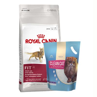 Foto Royal Canin Gato Fit 32 15Kg+Clean Cat foto 892094