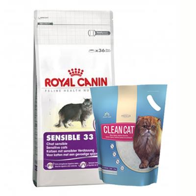 Foto Royal Canin Gato Sensible 33 15Kg+Clean Cat