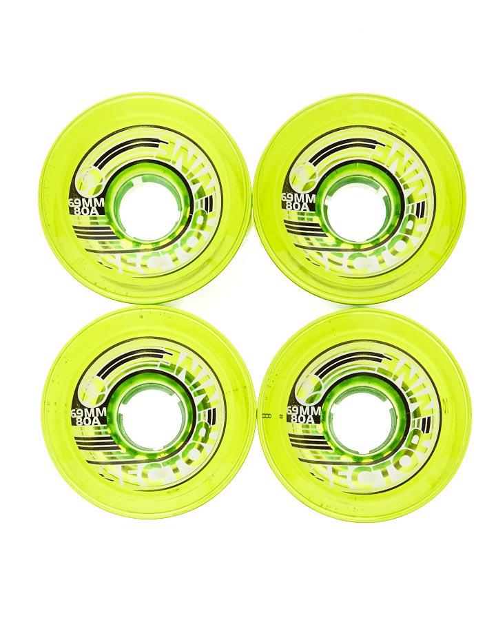 Foto Ruedas De 69 Mm Ts Nb 80a De Sector 9 - Verde