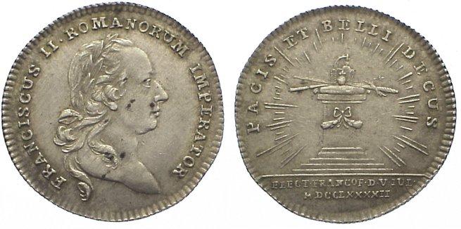 Foto Römisch Deutsches Reich Silberabschlag von den Stempeln des Dukaten 1