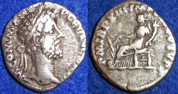 Foto Römische Kaiserzeit Commodus Denar 175-192 n Chr
