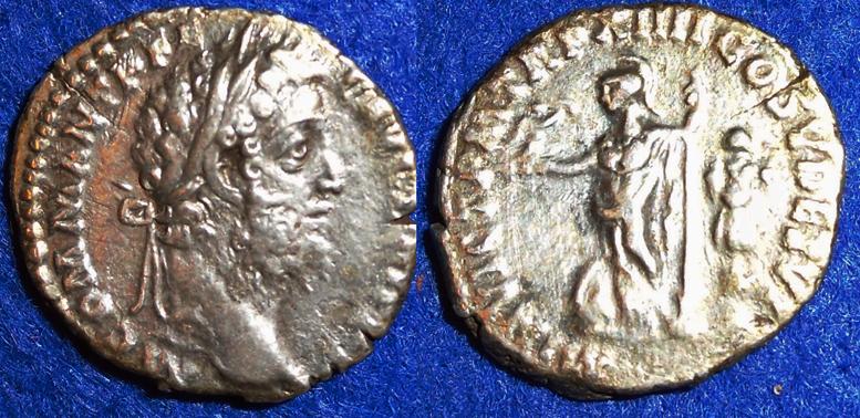 Foto Römische Kaiserzeit Commodus Denar 175-192 n Chr