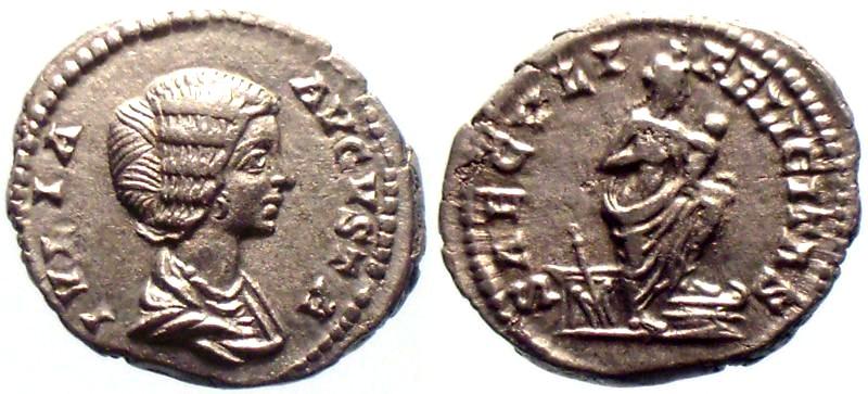 Foto Römisches Reich Denar 196-211 Ad