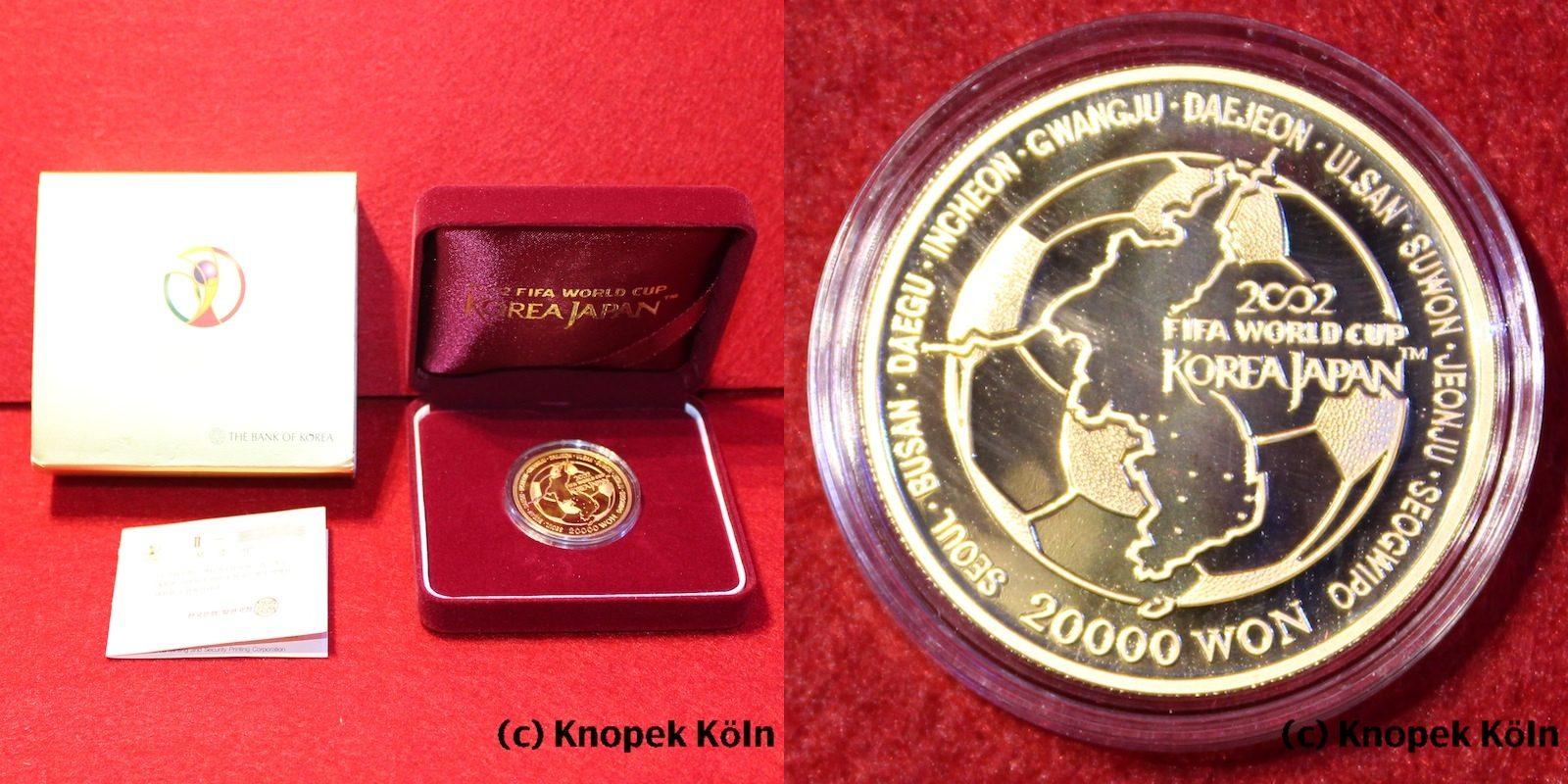 Foto Südkorea 20000 Won (Gold) 2002 foto 732252