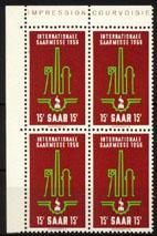 Foto Saarland 4 x 15 Franc 1956