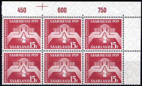 Foto Saarland 6 x 15 Fr 1959
