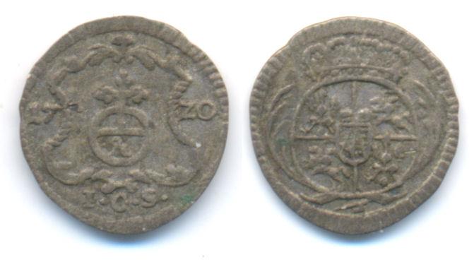 Foto Sachsen: Friedrich August I , 1694-1733 Pfennig 1720 Igs foto 525518