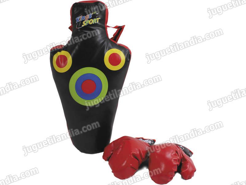 Foto Saco boxeo cuerpo de 50 cm. con 2 guantes