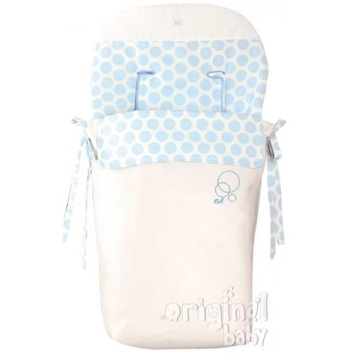 Foto Saco de silla Chic piel celeste (desmontable)