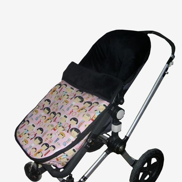 Foto Saco silla bugaboo japoneses rosa invierno