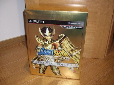 Foto saint seiya headgear ps3 playstation 3 collectors edition limited & sealed foto 263148