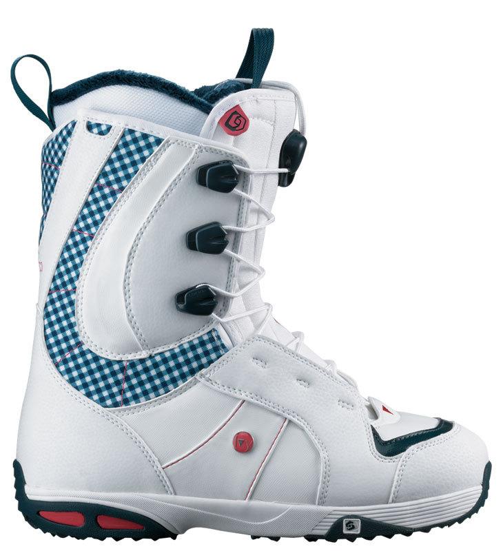 Foto Salomon Ivy snowboard botas damas blanco foto 553031