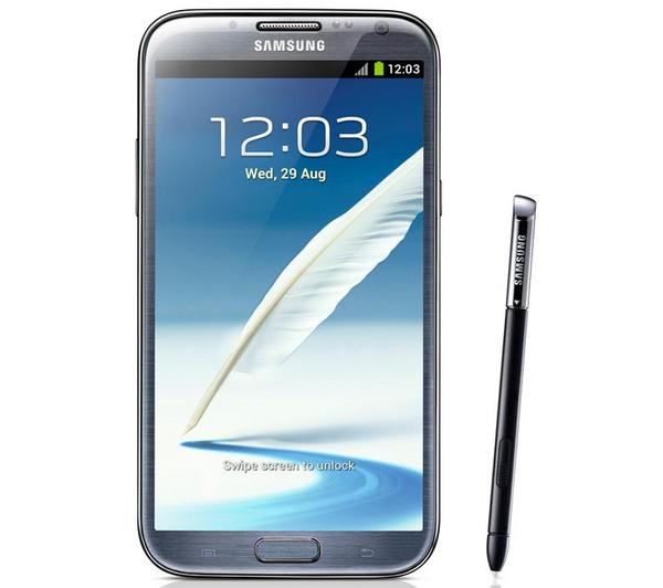 Foto Samsung Galaxy Note II N7100 - gris foto 992