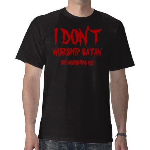 Foto Satan me adora camisa foto 751918