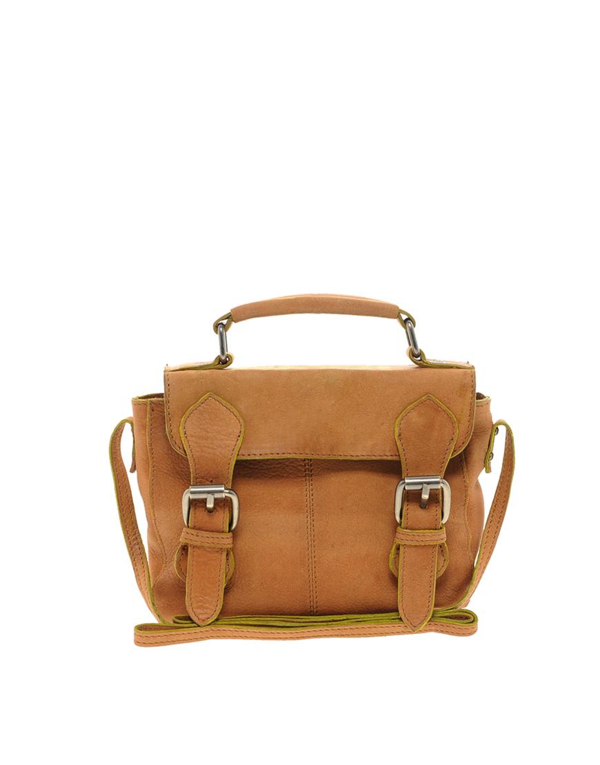 Foto Satchel de cuero Gana de Pieces Tostado foto 346364