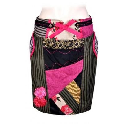 Foto Savage culture: falda ela rayon corta