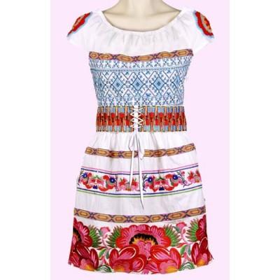 Foto Savage culture: vestido gillian bordado flores