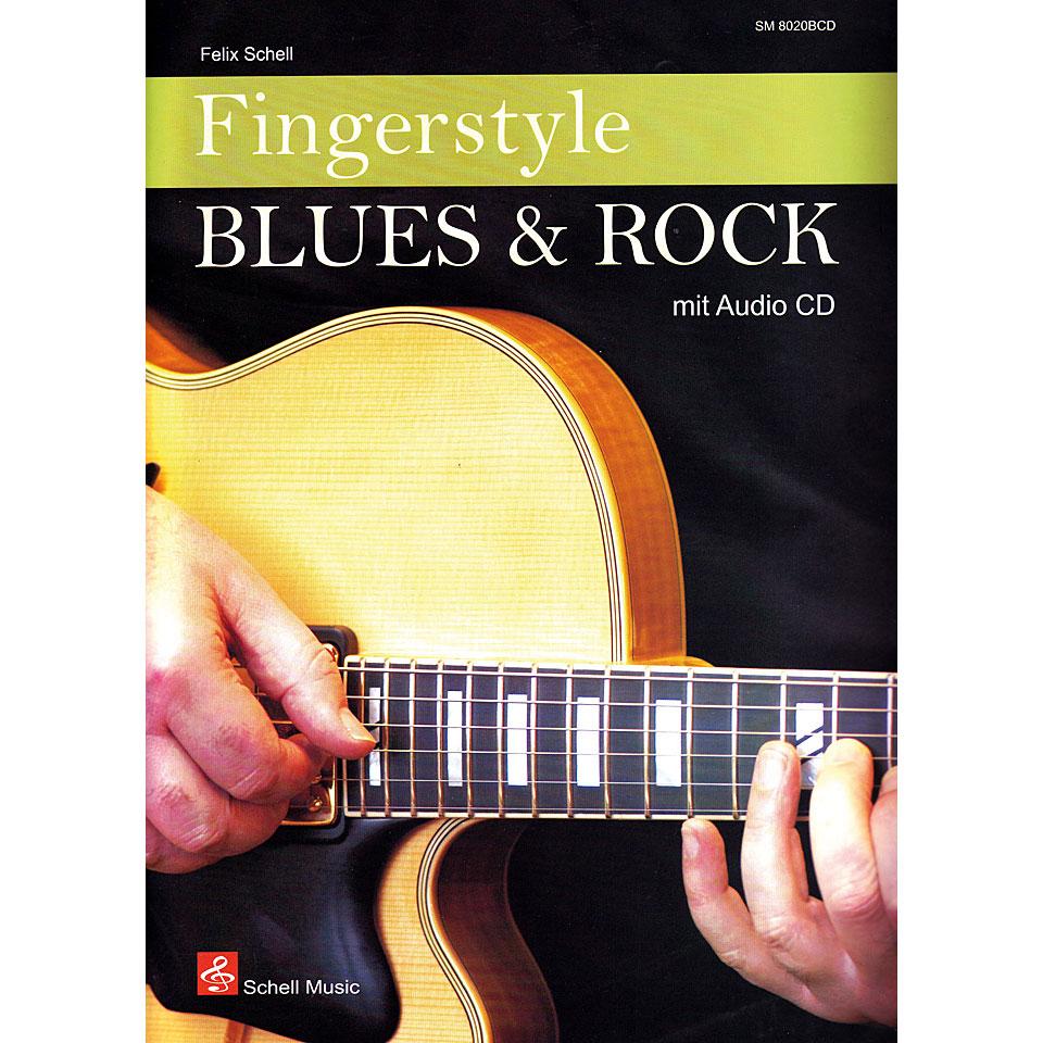 Foto Schell Fingerstyle Blues & Rock, Libro de partituras
