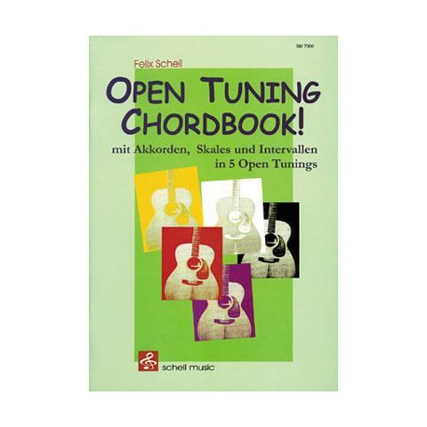 Foto Schell Open Tuning Chordbook, Libros didácticos