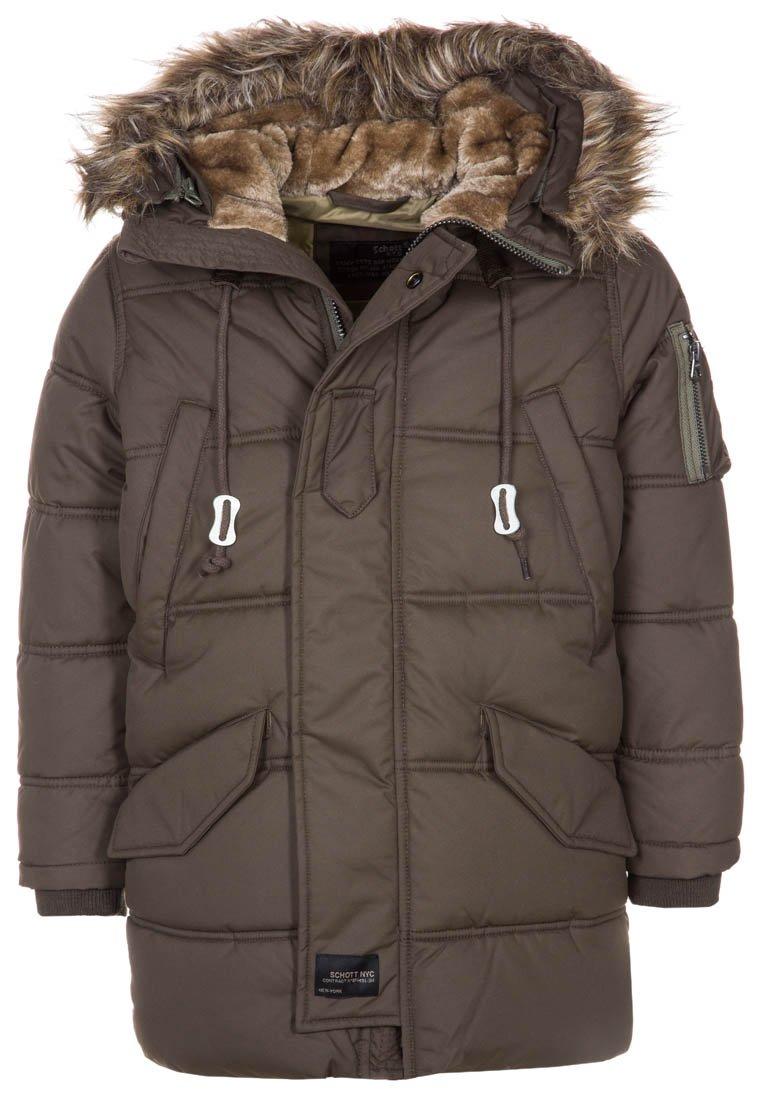 Foto Schott NYC Parka verde oliva