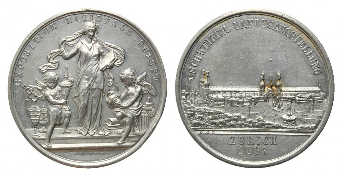 Foto Schweiz, Zürich, Zinnmed 1883 von Jäckle-Schneider, foto 768269