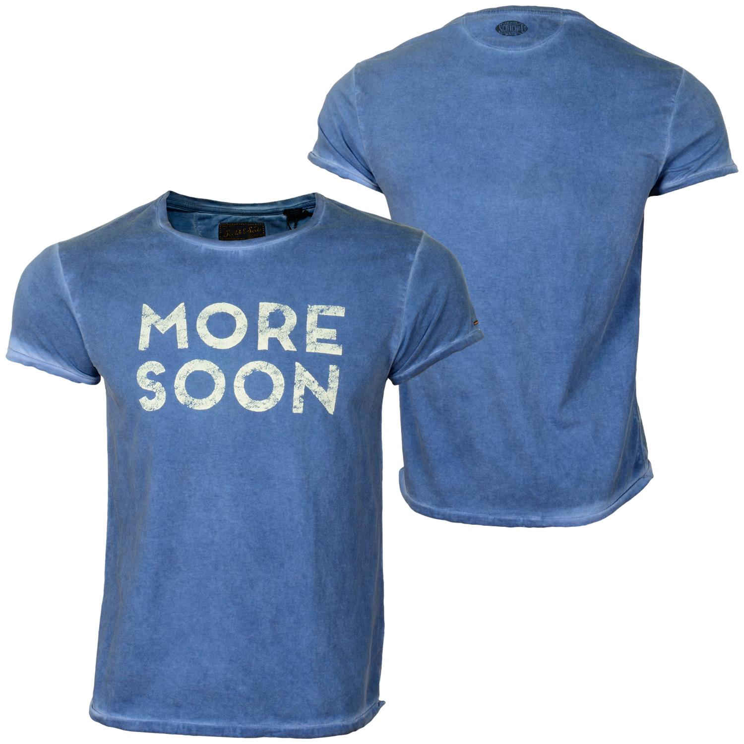 Foto Scotch & Soda More Soon T-shirt Azul
