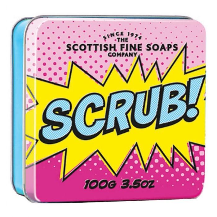 Foto Scottish Fine Soaps Scrub Pop Art Tin