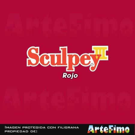 Foto Sculpey III 57gr Rojo -3083-