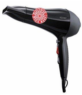 Foto secador de cabello - koenic khd210black 2100w, 2 velocidades, motor ac profesional foto 813386