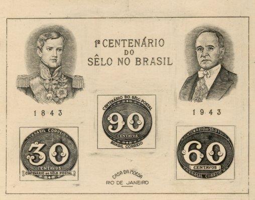 Foto Sello de Brasil 6 Charnela Centenario Sello Brasil foto 732361