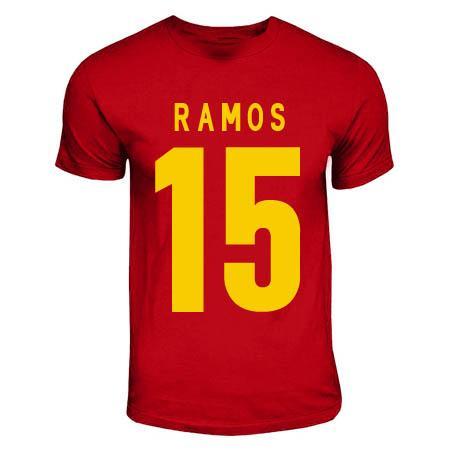 Foto Sergio Ramos Spain Hero T-shirt (red) foto 652838