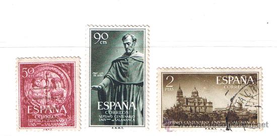 Foto serie completa sellos de españa usados n 1126 28 universidad de foto 190348