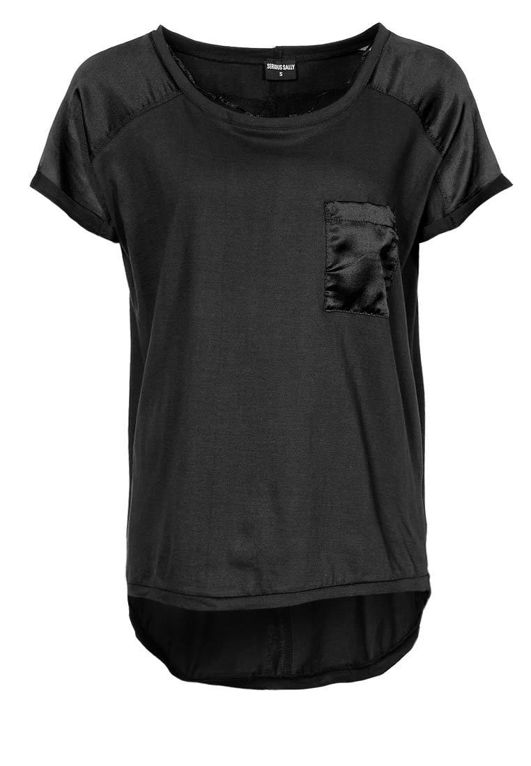 Foto Serious Sally Chelsea Camiseta Básica Negro M foto 22493