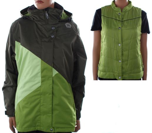 Foto SESSIONS - Climate 2 In 1 Jacket Lime XS