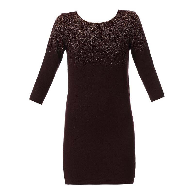 Foto Sessun vestido ajustado - jamie - Marron / Camello